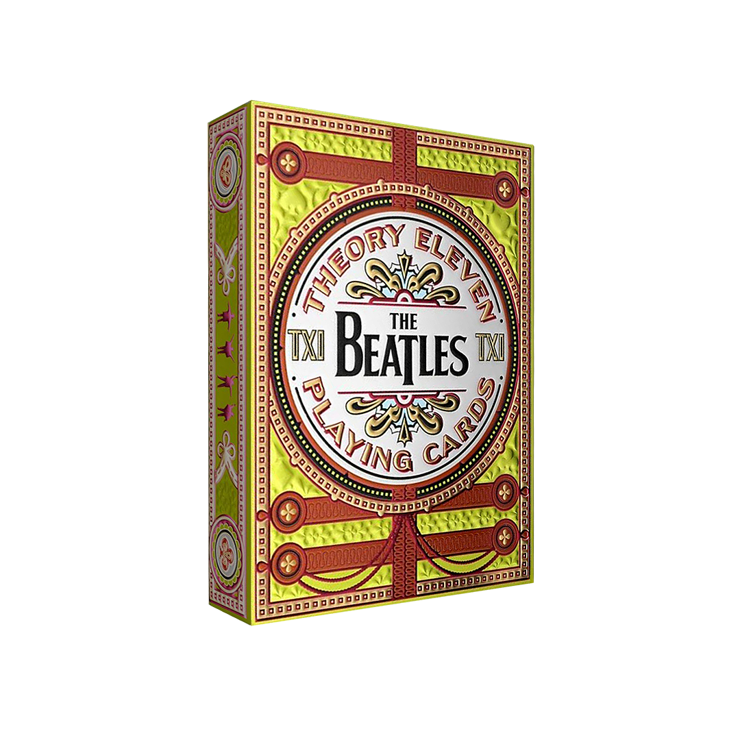 The Beatles (Green) Playing Cards by theory11