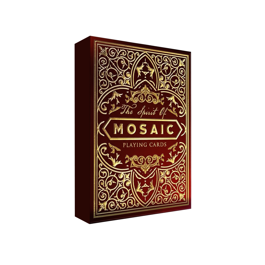 The Spirit of The Mosaic (Red) Playing Cards