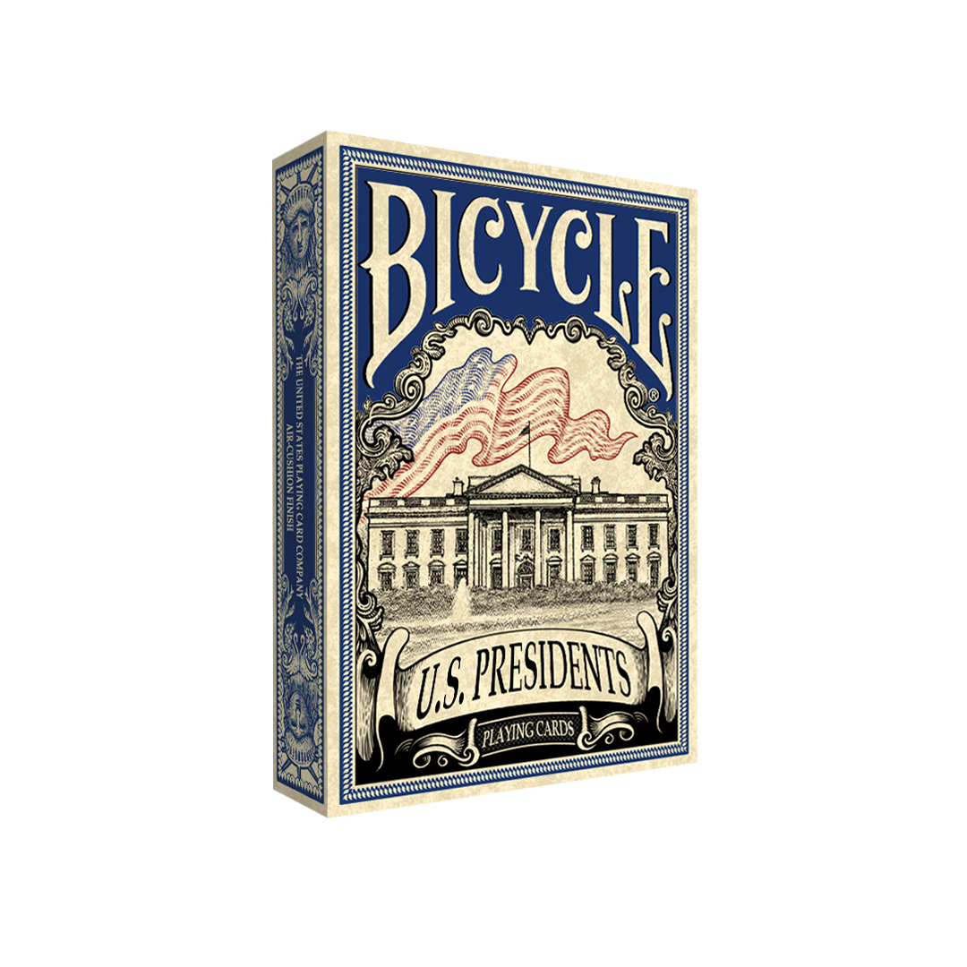 Naipes Bicycle US Presidents (edición de coleccionista azul) de Collectable Playing Cards