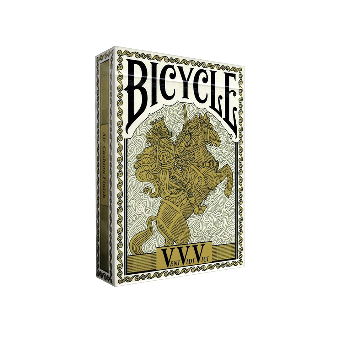Naipes metálicos Bicycle VeniVidiVici de Collectable Playing Cards