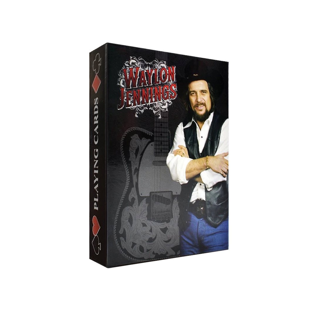 Waylon Jennings Playing Cards - Guitar