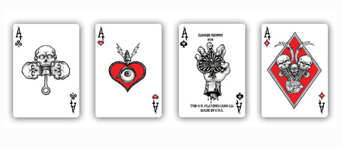 Bicycle Zombie Riders Playing Cards