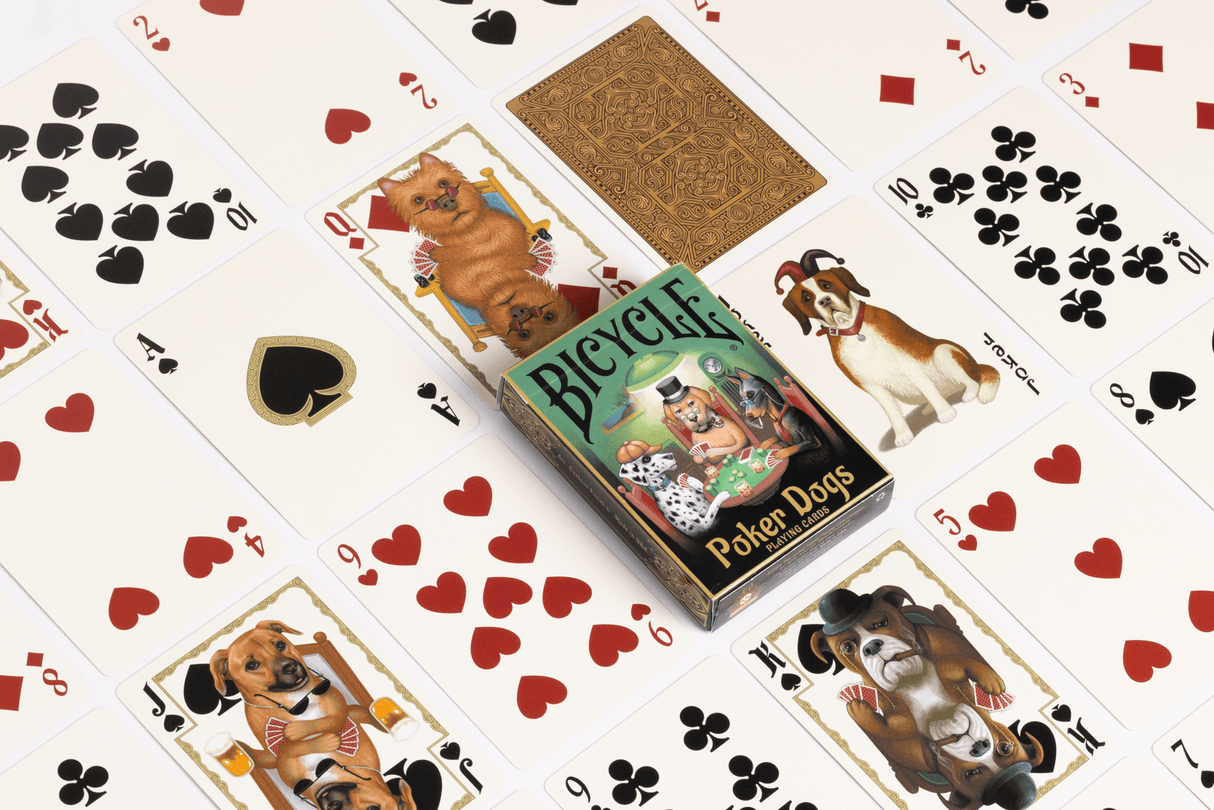 Naipes para perros Bicycle Poker (1000 Deck Club)