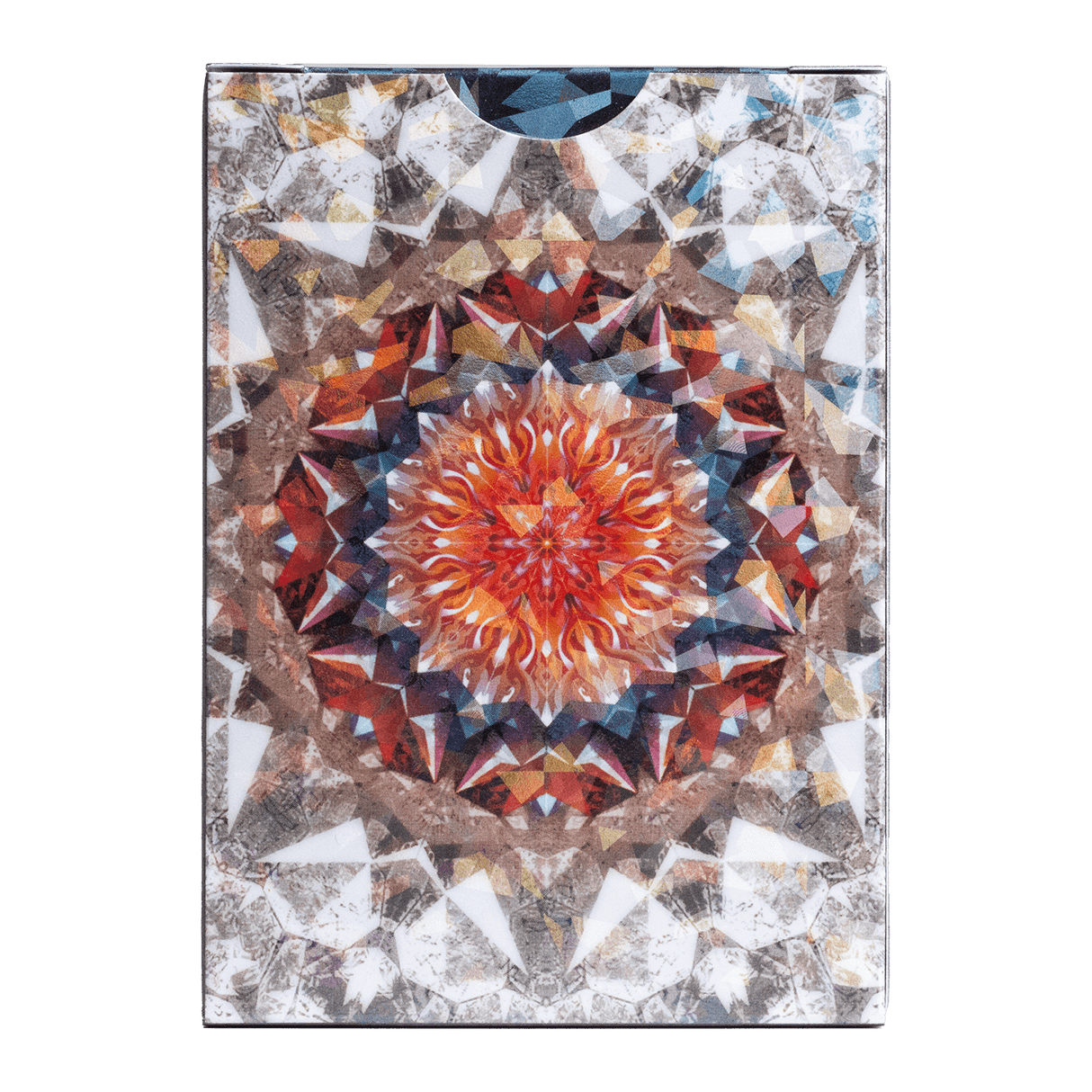 Bicycle Kaleidoscope Red Playing Cards