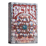 Bicycle Kaleidoscope Red Playing Cards