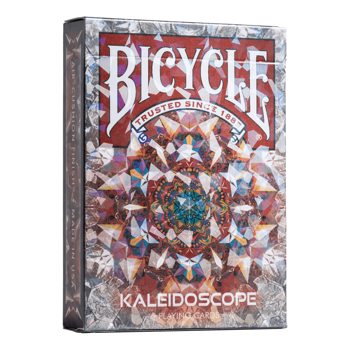 Bicycle Kaleidoscope Red Playing Cards
