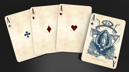 Bicycle Civil War Playing Cards by Jackson Robinson (Union Blue)
