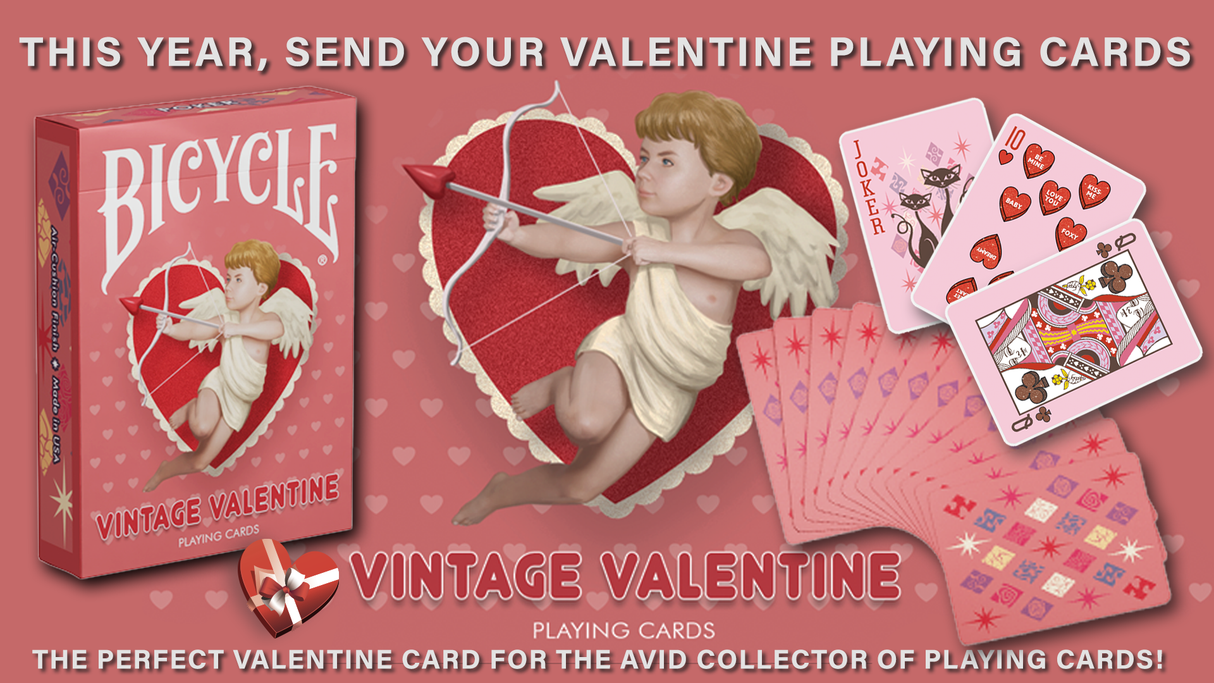 Bicycle Vintage Valentine Playing Cards
