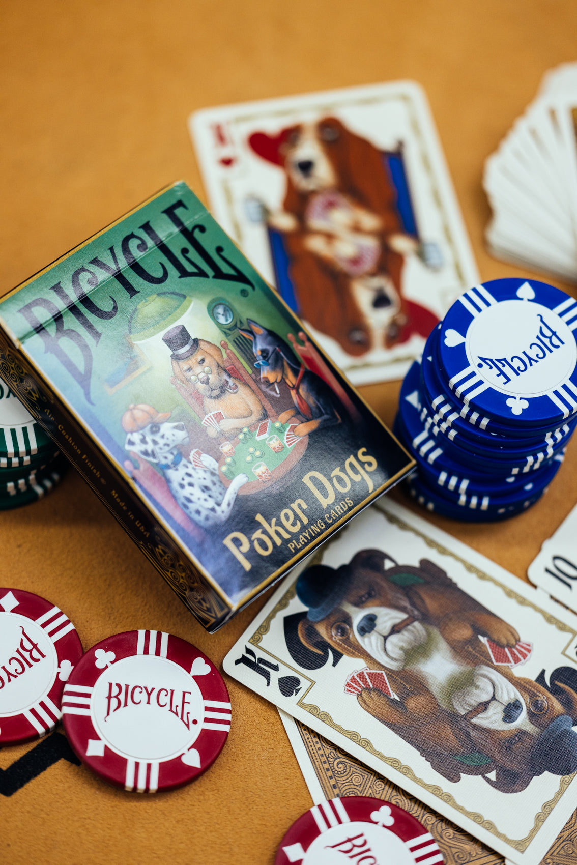 Naipes para perros Bicycle Poker (1000 Deck Club)