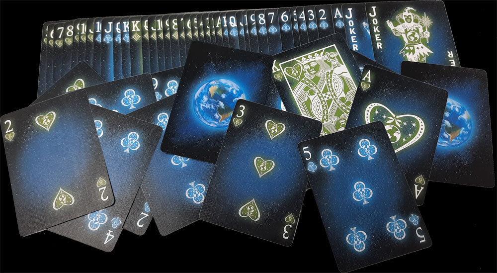 Naipes Bicycle Starlight Earth Glow de Collectable Playing Cards