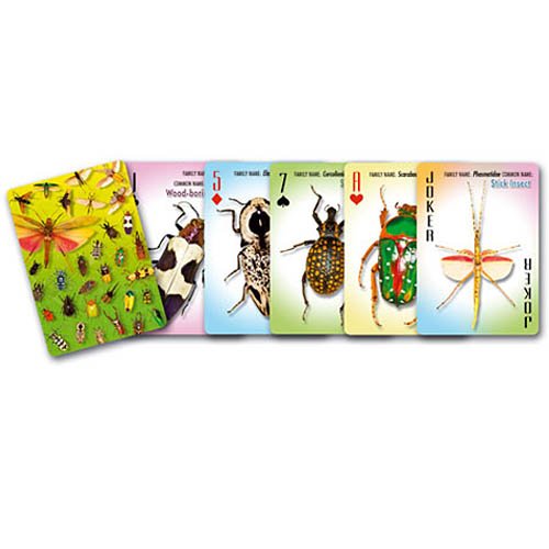Incredible Insects Playing Cards