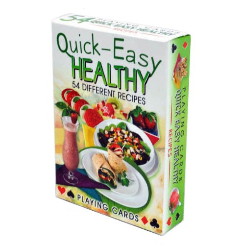 Quick Easy Healhty Recipes Playing Cards