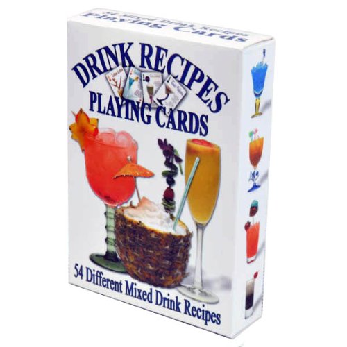 Drink Recipes Playing Cards
