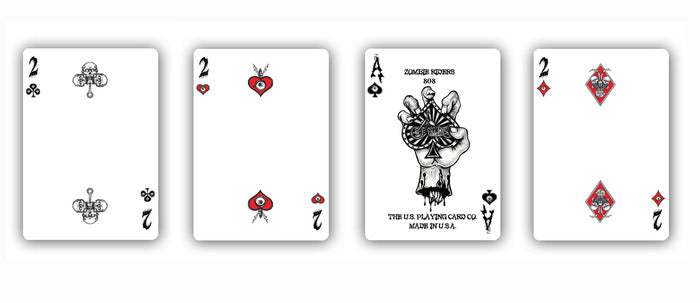 Bicycle Zombie Riders Playing Cards