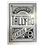 Tally Ho Reverse Circle back (White) Limited Ed. by Aloy Studios / USPCC