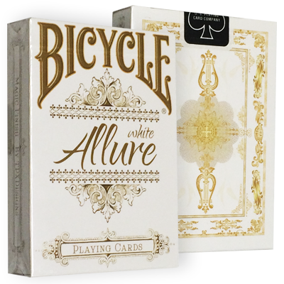 Bicycle Allure White Deck