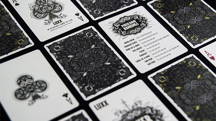 LUXX Playing Cards: Shadow Edition Silver, Second Edition