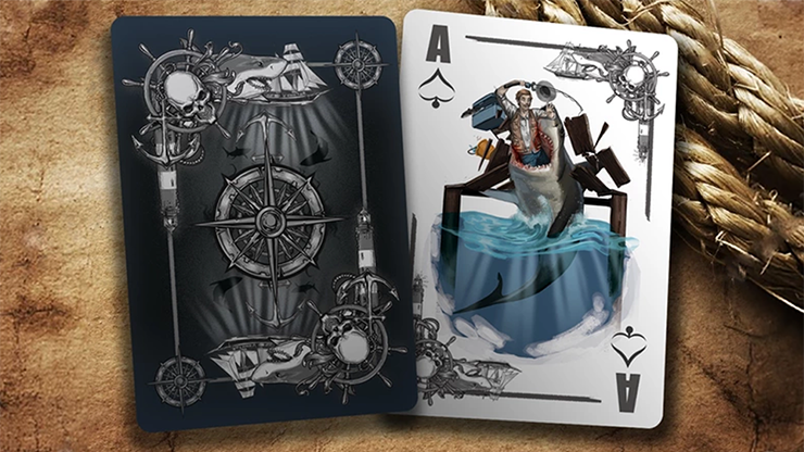 40 Years of Fear (Special Edition) Jaws Playing Card by Crooked Kings