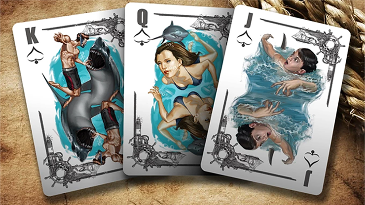 40 Years of Fear (Special Edition) Jaws Playing Card by Crooked Kings