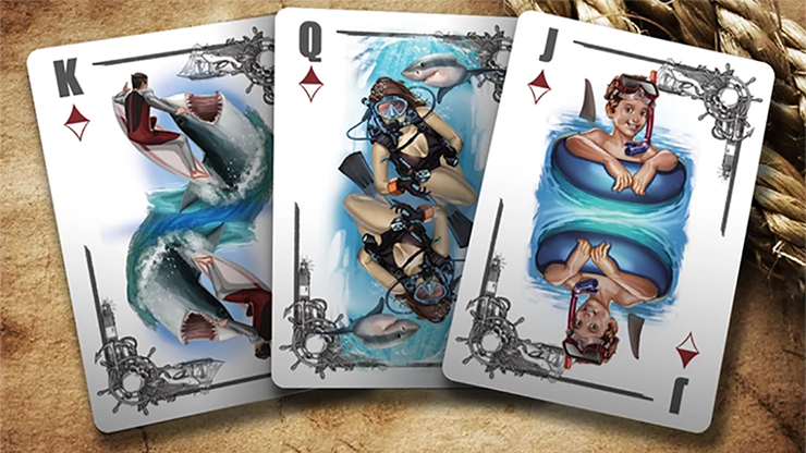 40 Years of Fear (Special Edition) Jaws Playing Card by Crooked Kings