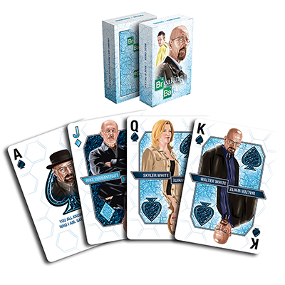 Naipe Breaking Bad (Azul)