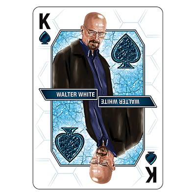 Naipe Breaking Bad (Azul)