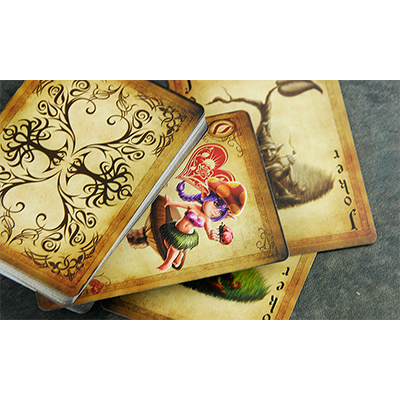 Naipes Bicycle Gnomes (tirada especial limitada) de Collectable Playing Cards