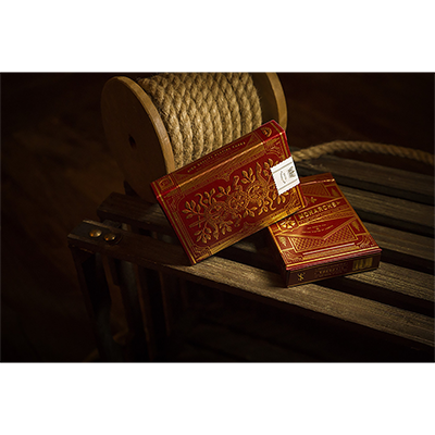 Naipes Monarchs (rojo) de Theory 11