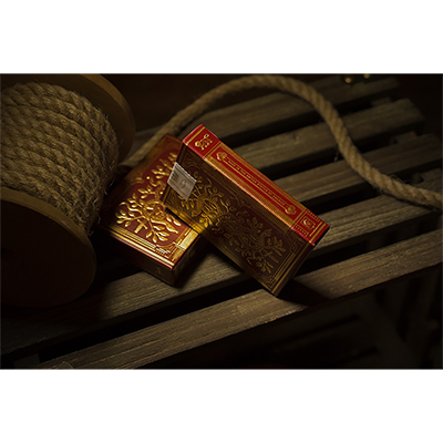 Naipes Monarchs (rojo) de Theory 11