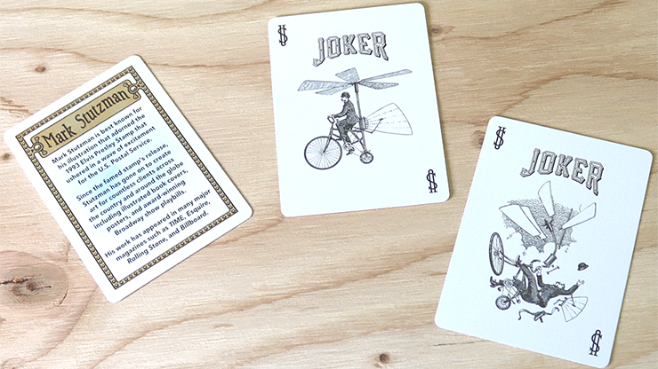 Bicycle Flying Machines Playing Cards by US Playing Card Co