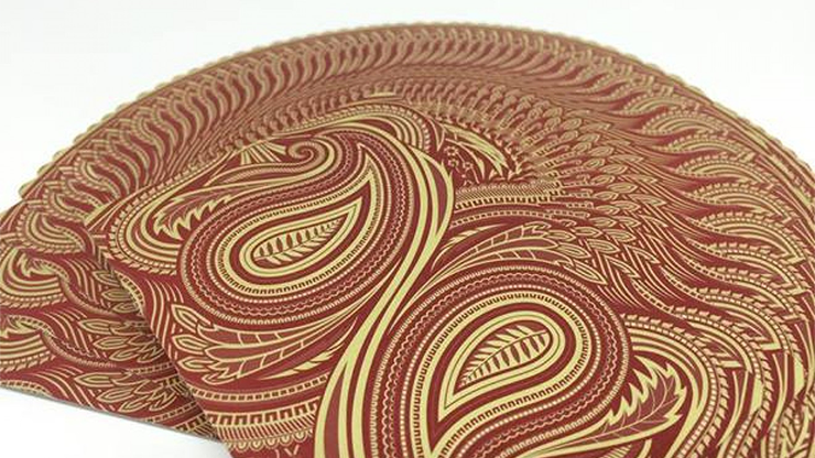 LUXX Palme Playing Cards (Red)