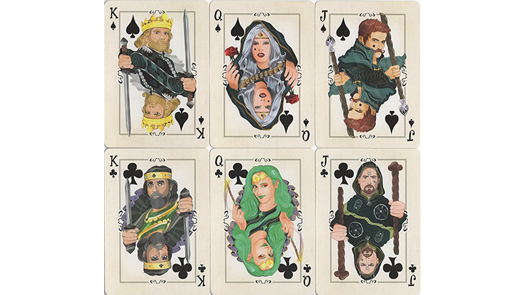 Runic Royalty Bicycle Playing Cards