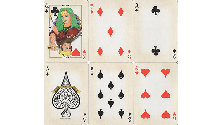 Runic Royalty Bicycle Playing Cards