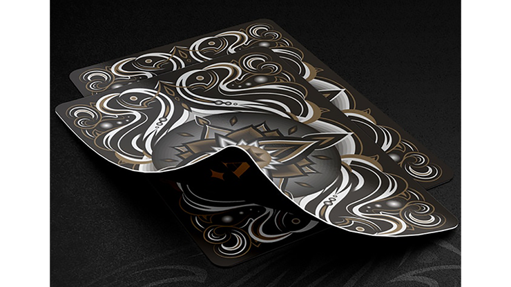 Bicycle Realms (Black) Playing Cards