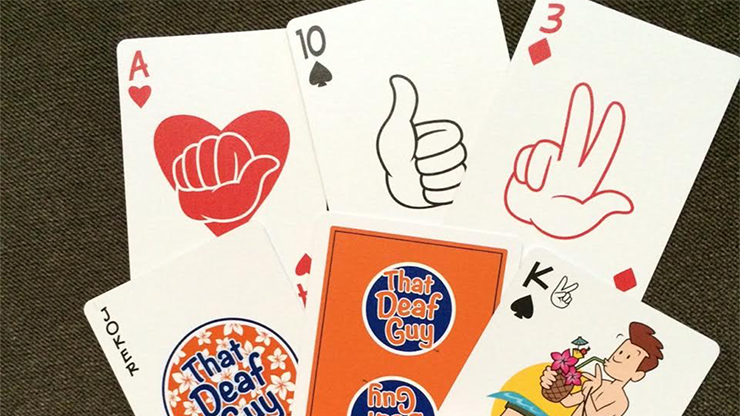 That Deaf Guy Paradise Edition Playing Cards