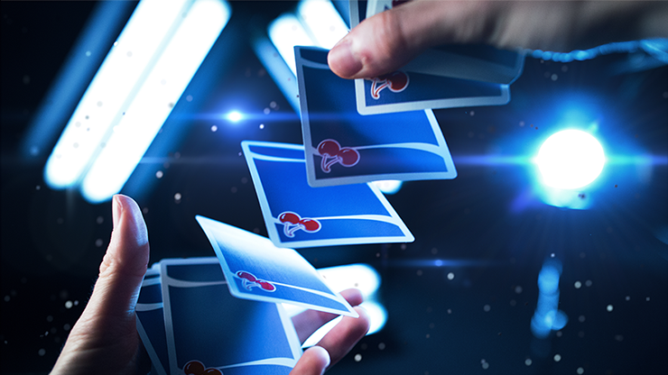 Naipes Cherry Casino (Tahoe Blue) de Pure Imagination Projects