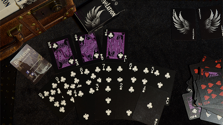 Naipes de revelación (negro)