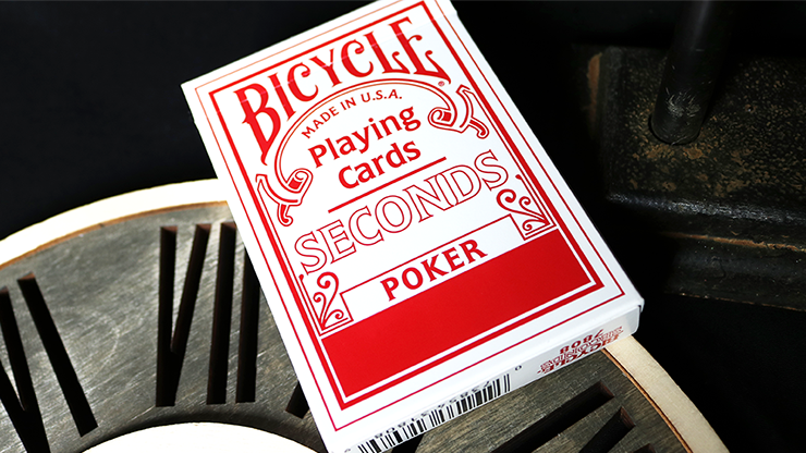 Bicycle 808 Seconds (Red) Playing Cards by US Playing Cards