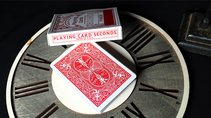 Bicycle 808 Seconds (Red) Playing Cards by US Playing Cards