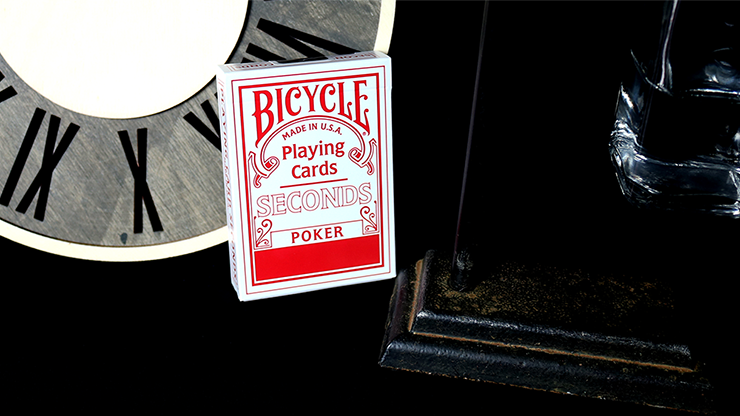 Bicycle 808 Seconds (Red) Playing Cards by US Playing Cards