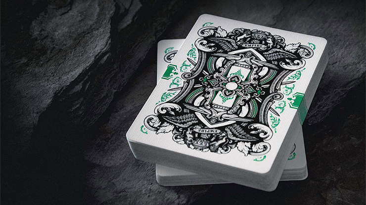 Empire Bloodlines (Emerald Green) Playing Cards