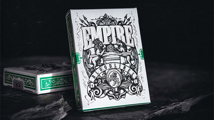 Empire Bloodlines (Emerald Green) Playing Cards