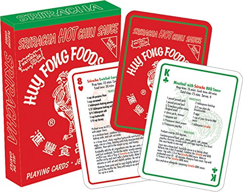 Sriracha Playing Cards