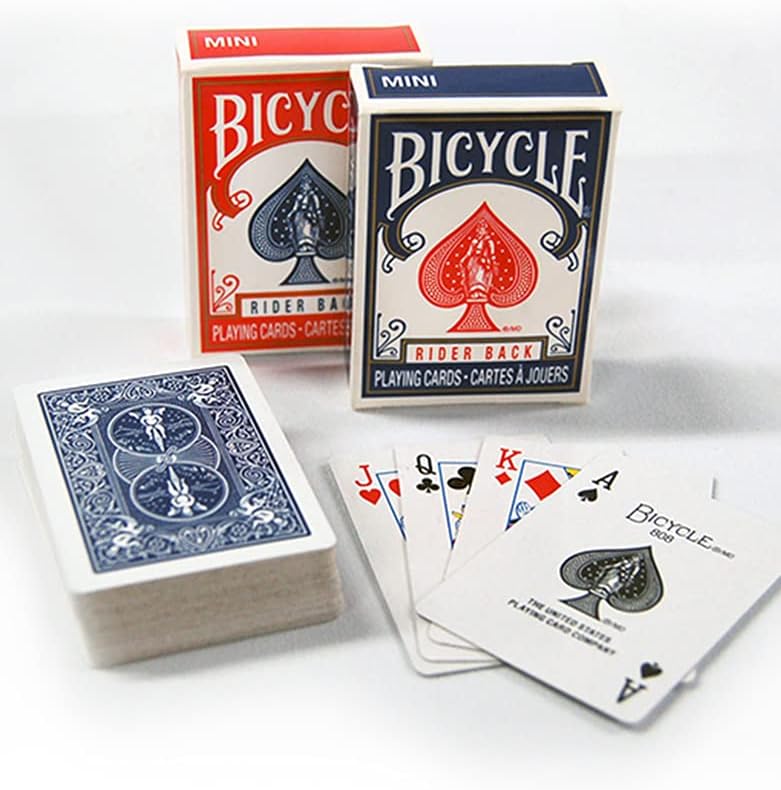Bicycle Mini Decks Playing Cards - Red