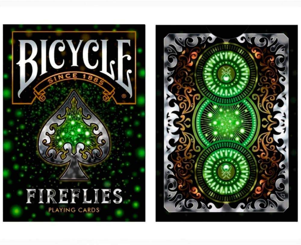 Naipes Bicycle Fireflies (versión Tuck Foil)