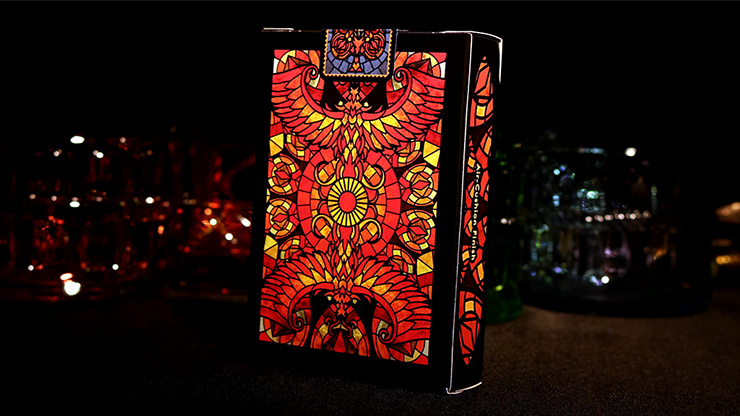 Bicycle Stained Glass Phoenix Playing Cards (Rare)