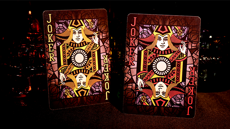 Bicycle Stained Glass Phoenix Playing Cards (Rare)
