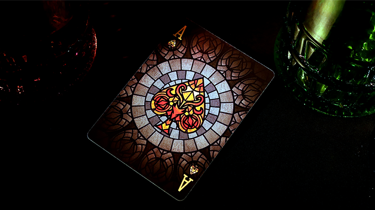 Bicycle Stained Glass Phoenix Playing Cards (Rare)