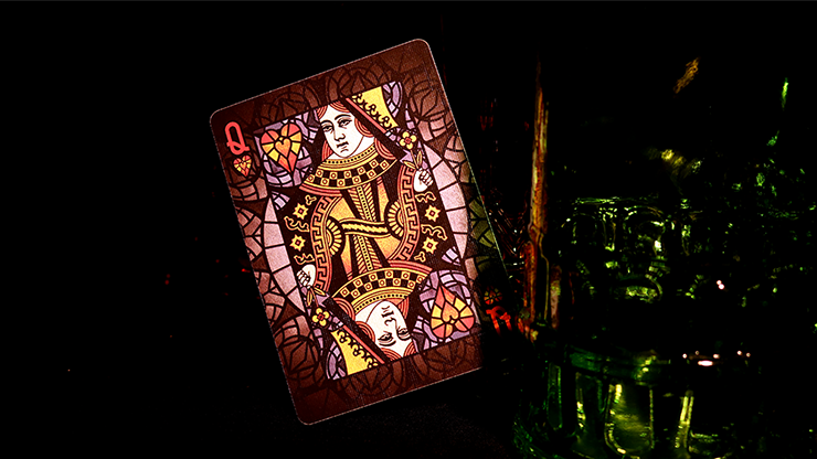 Bicycle Stained Glass Phoenix Playing Cards (Rare)