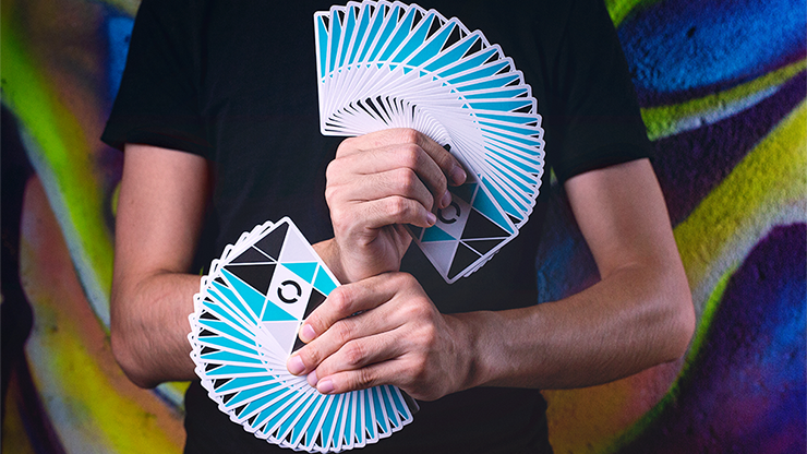 Cardistry Turquoise Playing Cards